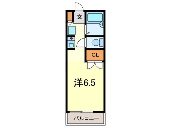 パレ－ドの物件間取画像